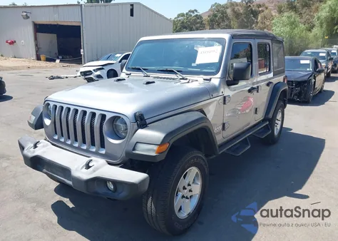 2018 Jeep Wrangler Unlimited Sport 4X4 из США, поврежденный, VIN 1C4HJXDGXJW150342